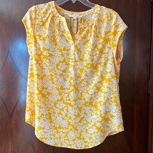 Fun2fun Walden split neck blouse large